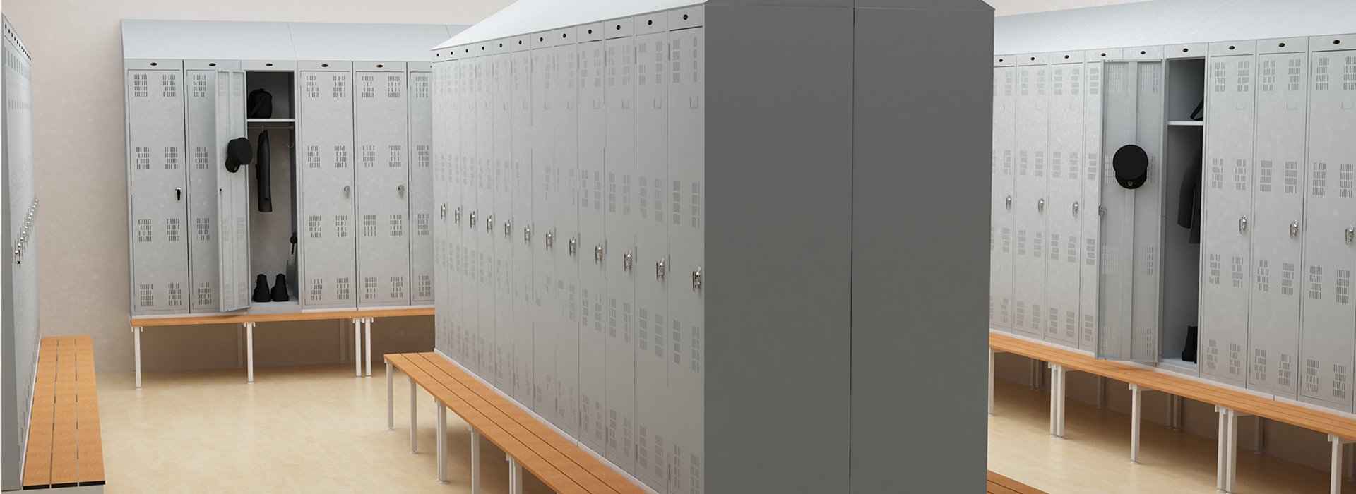 Lockers for every need. Choose for our wide range offering or get it to custom built form us.