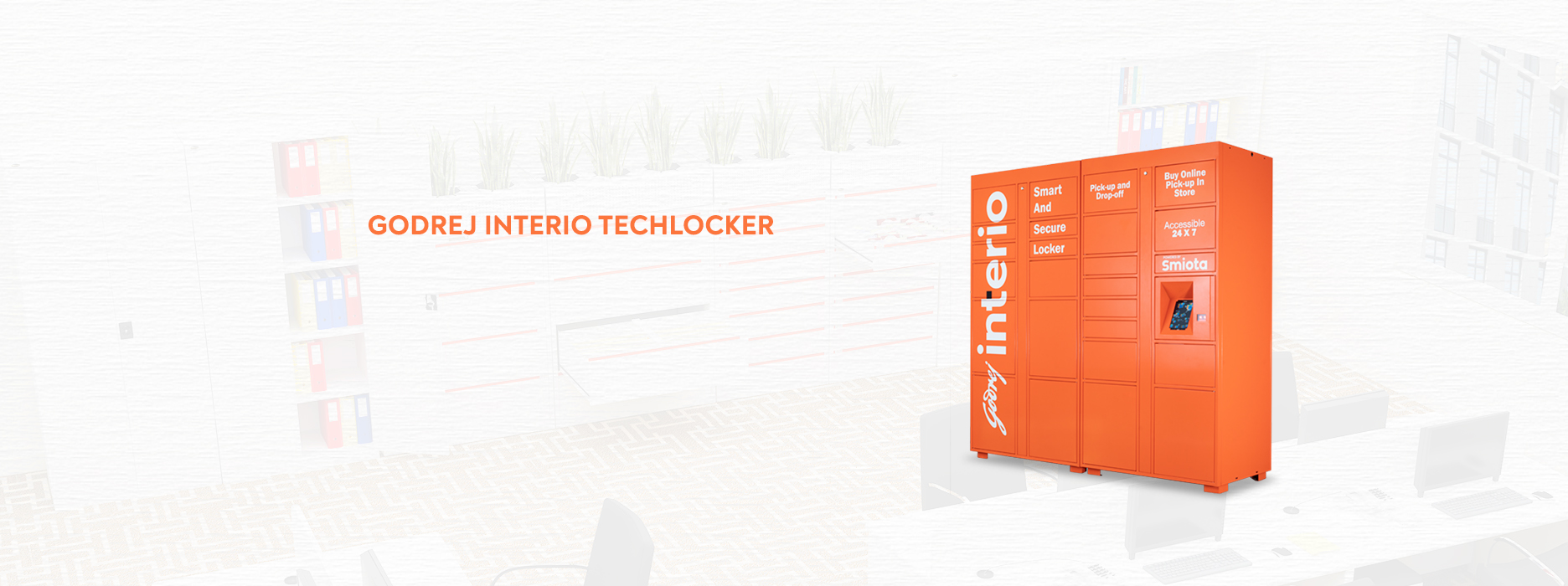 IoT lockers for E-Commerce delivery, Personal storage and Remote locker administration for Office, Factory, Apartments and Schools